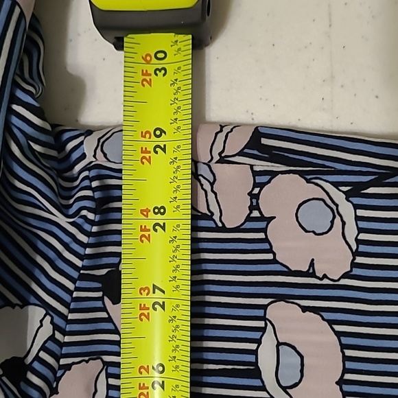 Tommy Hilfiger Navy Blue, Pink & White Striped Floral Button-up Top size 3X - Picture 4 of 9